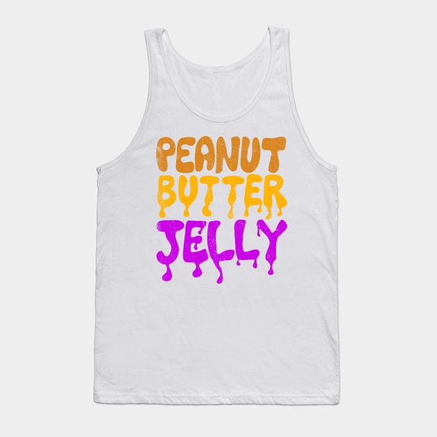 Peanut Butter Jelly Tank Top by notsniwart